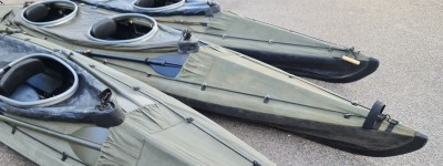 Klepper Commando military specification folding kayaks for hire / rental