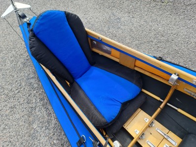 Wayland Amazon 520 folding sailing kayak - view of Comfort Seat