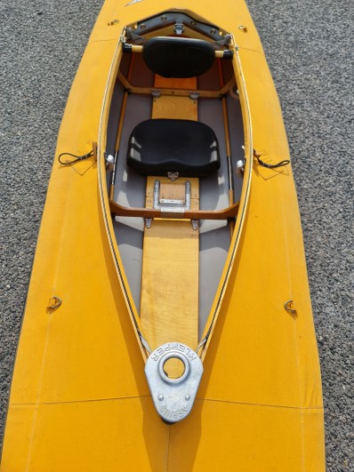 Klepper STST Aerius I 450, Orange - stern cockpit view