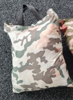 Kayak camo skirt pack bag, Polish Pantera Woodland Pattern